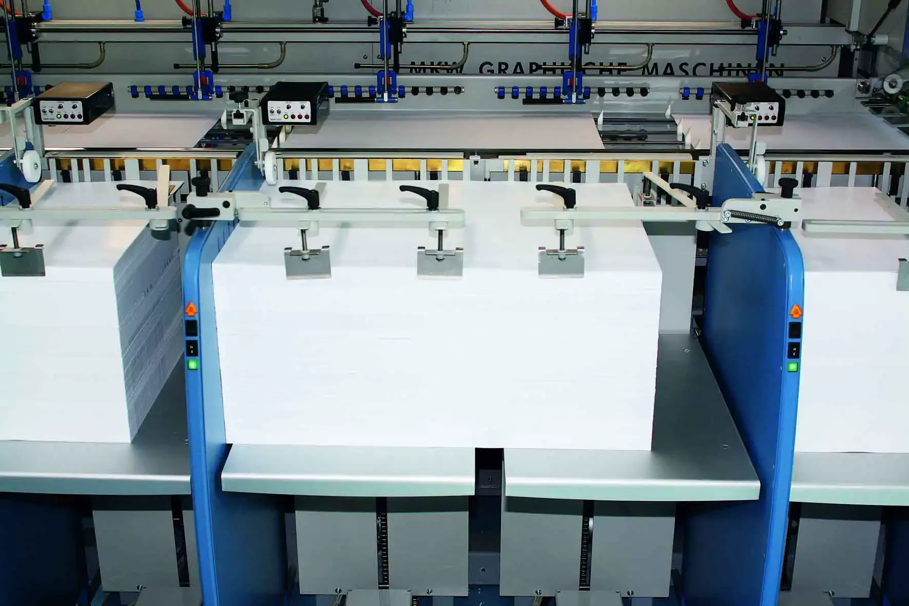 MKW Duplex collator in combined station configuration