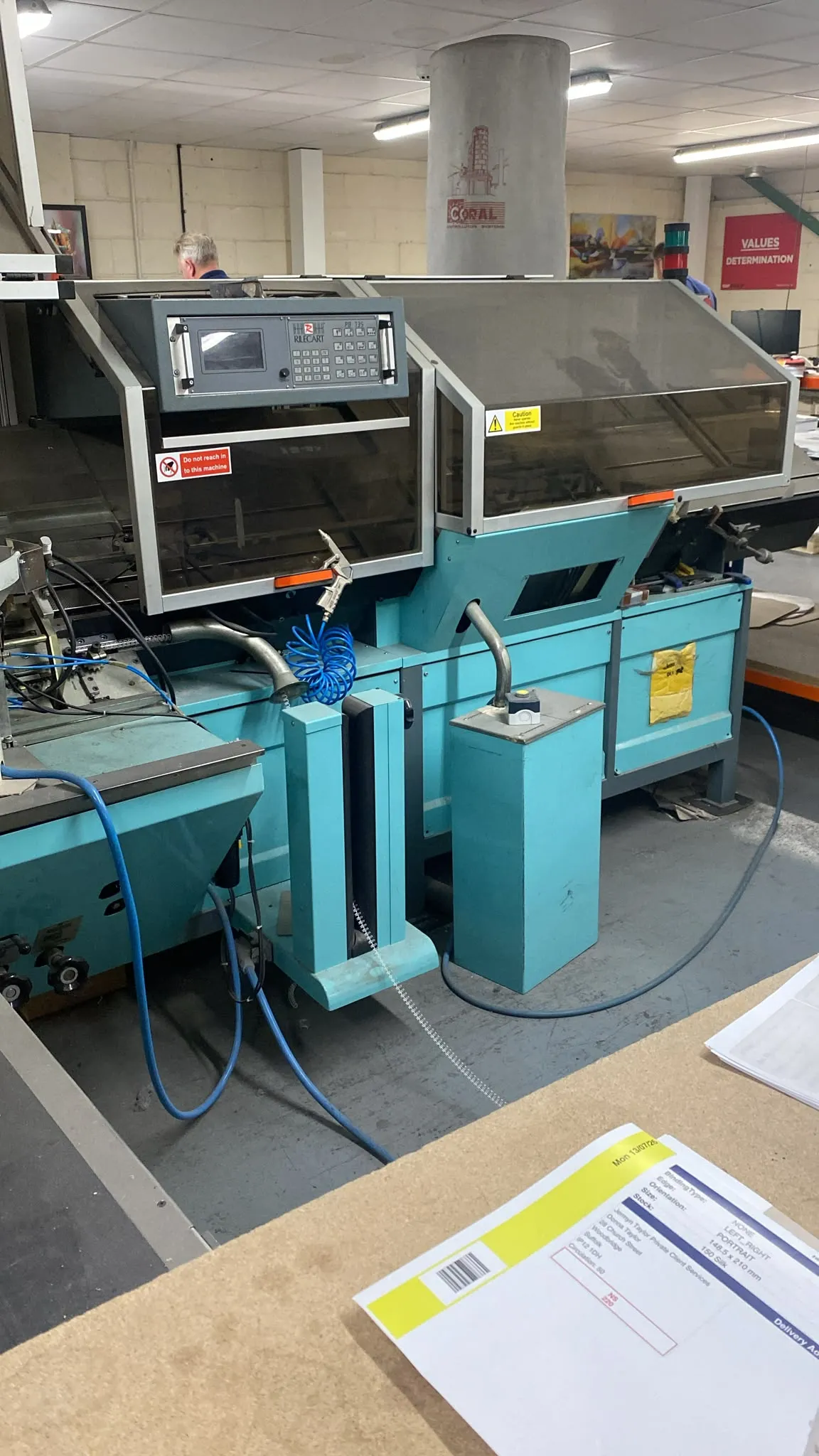 UK STOCK - Rilecart PB735 Wire Punch Bind for Calendars and Books