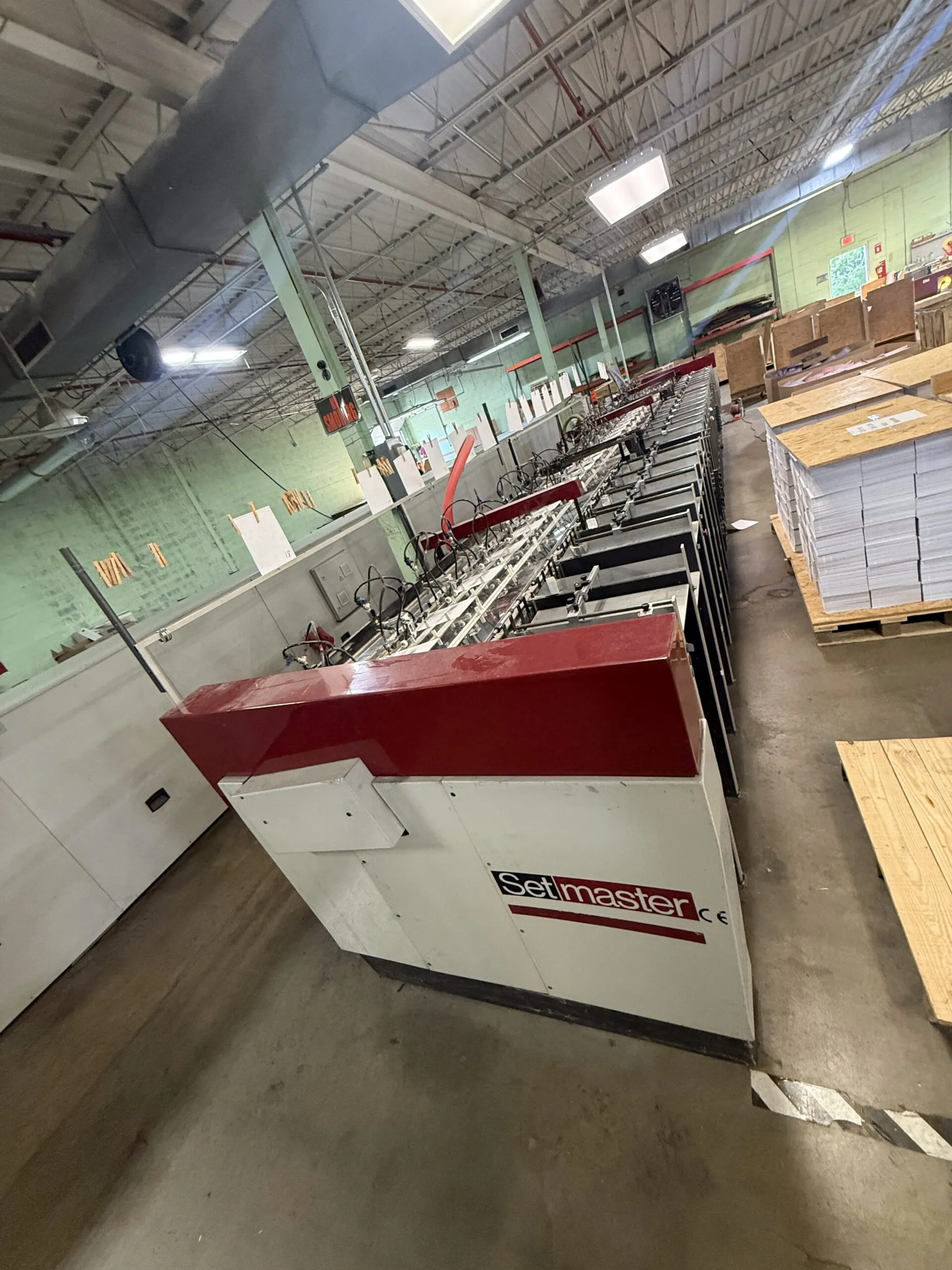Used Setmaster 23 Pocket Sheet Collator 13.75" x 19.75" - Available now