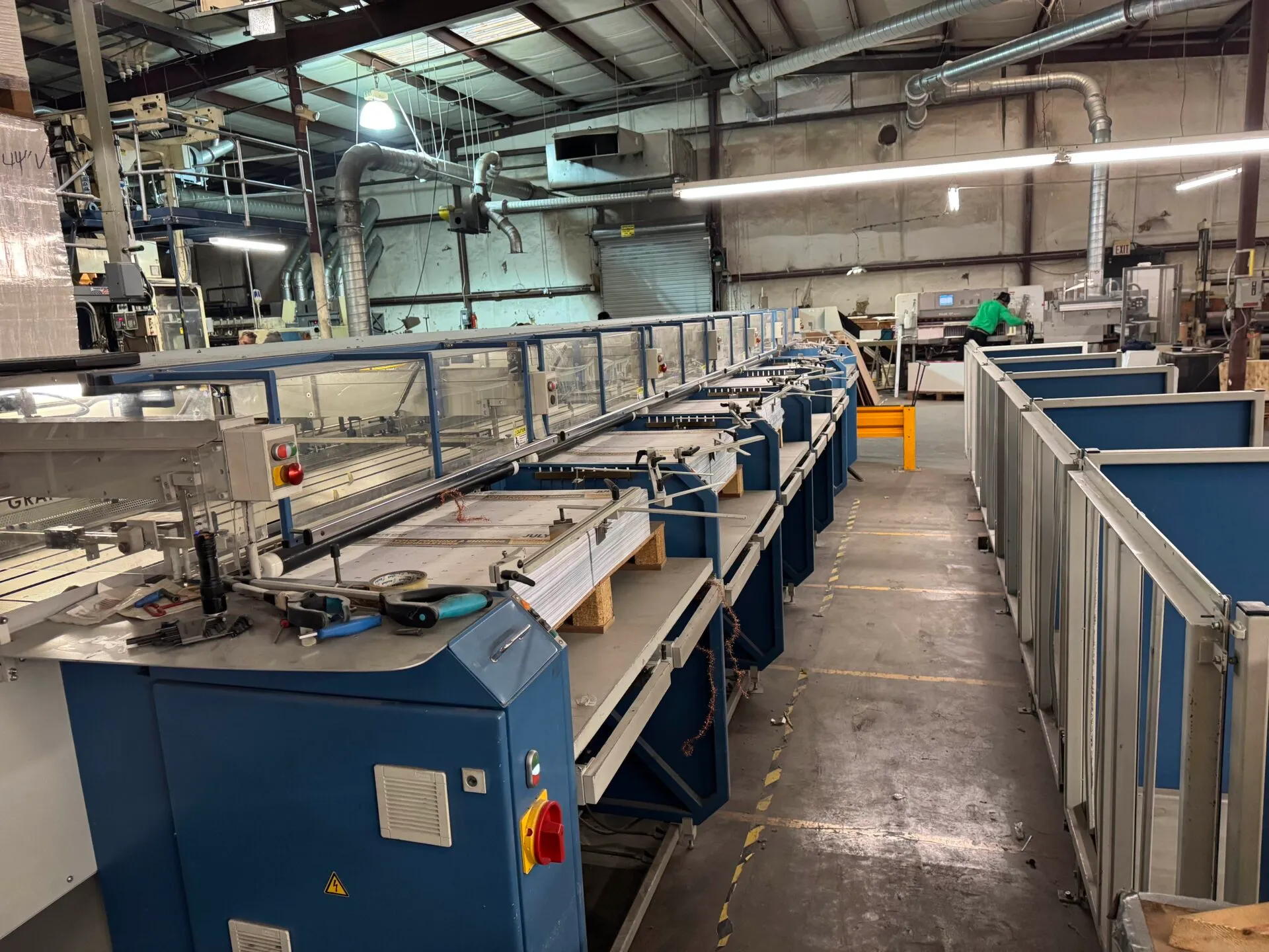 USED Large Format MKW Full Sheet Collator