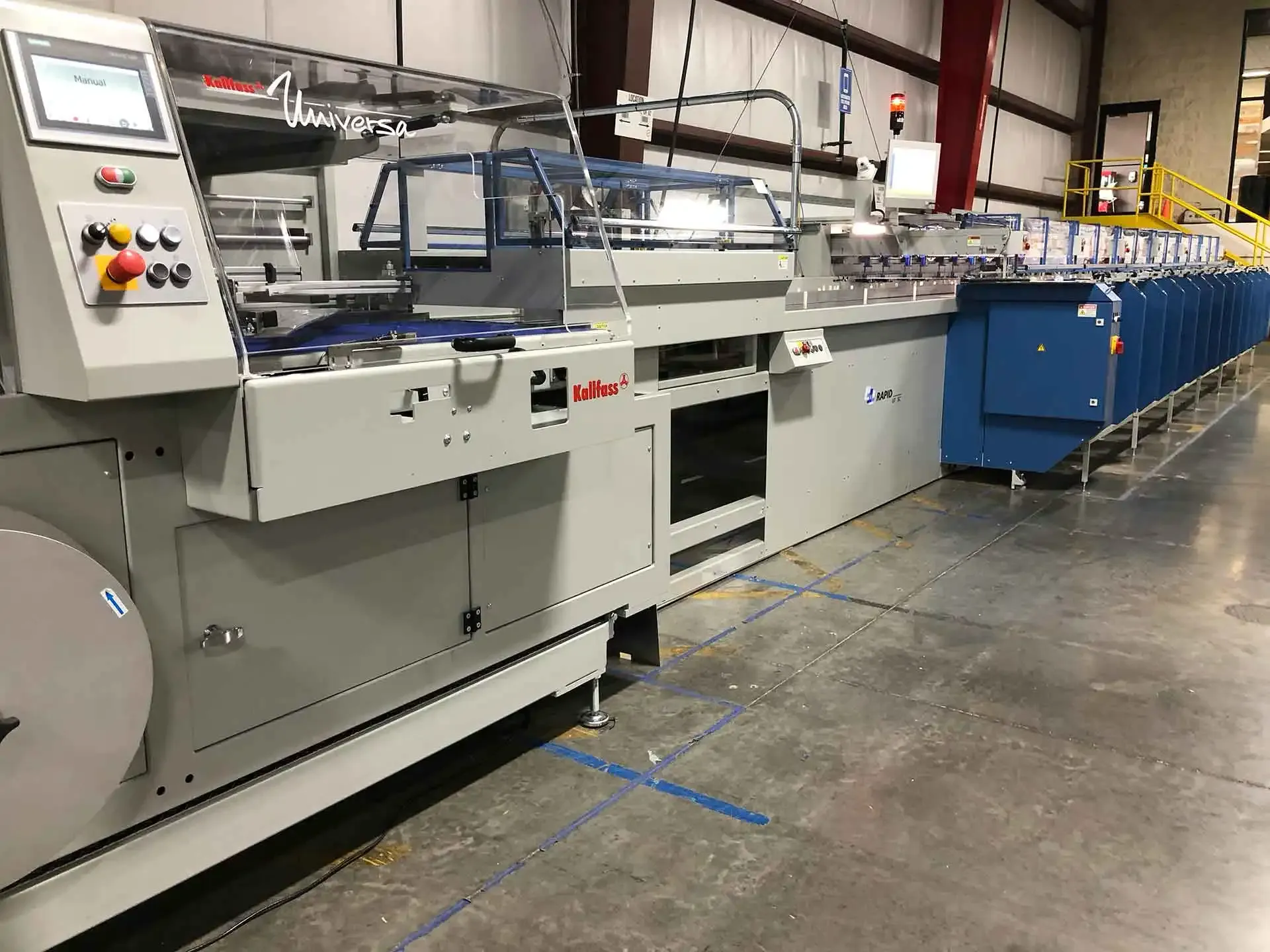 Kallfass Universa in-line bagging machine